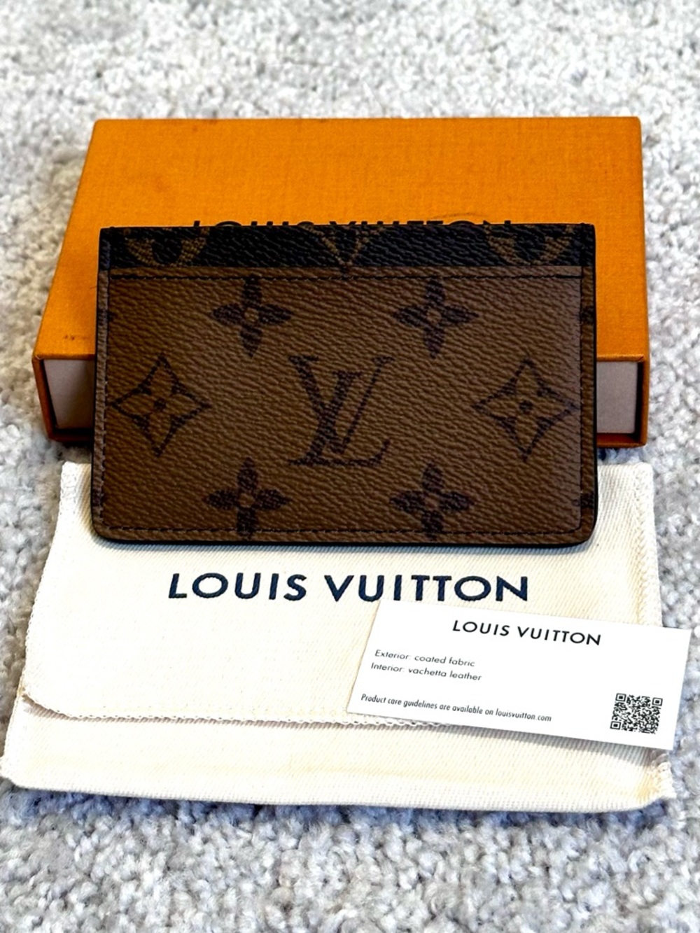 Louis Vuitton Reverse Monogram Card Holder RFID